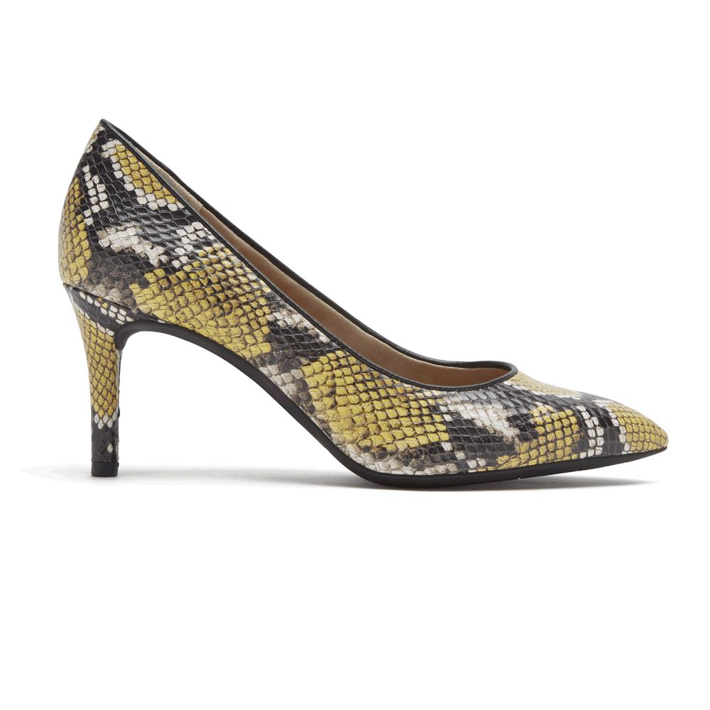 Escarpins Mulher Rockport Total Motion 75Mm Pointed Toe Heel Serpentine,Portugal NMQCF-0465